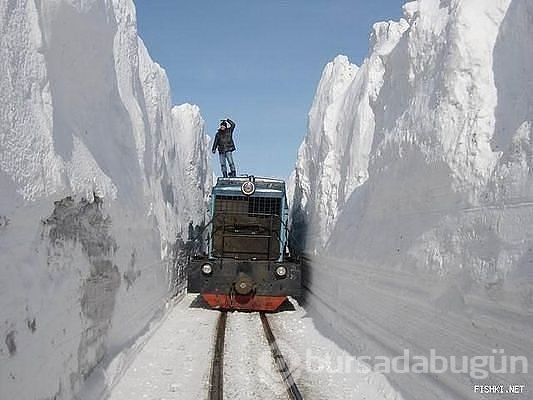 Rusya sıradan bir kış günü!