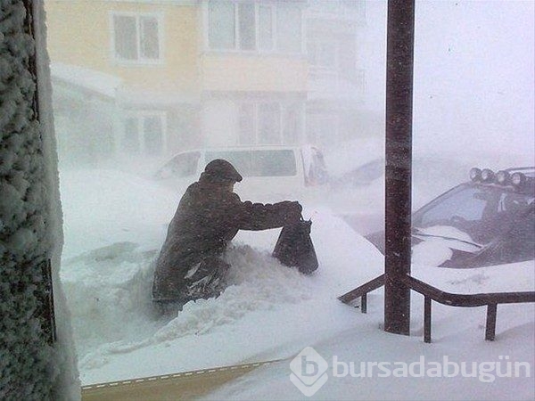 Rusya sıradan bir kış günü!