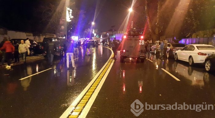 İstanbul Ortaköy'de gece kulübünde silahlı saldırı