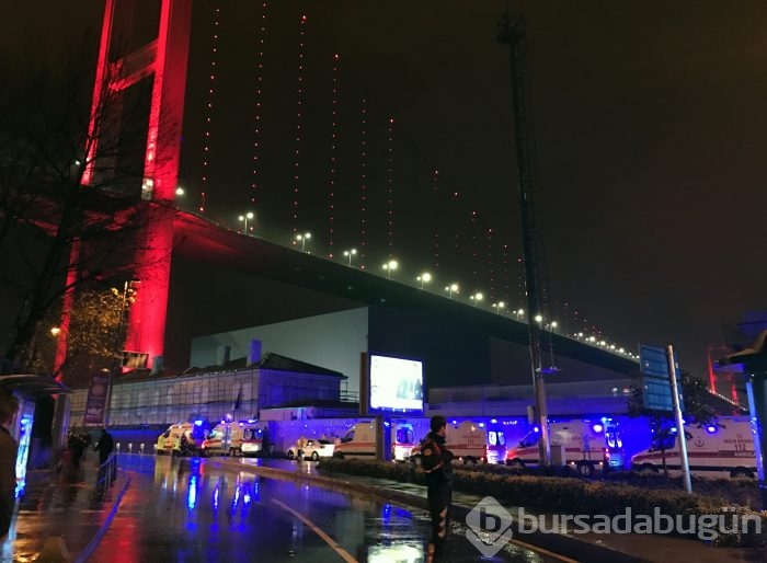 İstanbul Ortaköy'de gece kulübünde silahlı saldırı