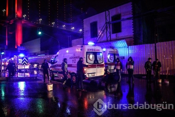 İstanbul Ortaköy'de gece kulübünde silahlı saldırı