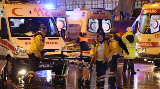 İstanbul Ortaköy'de gece kulübünde silahlı saldırı