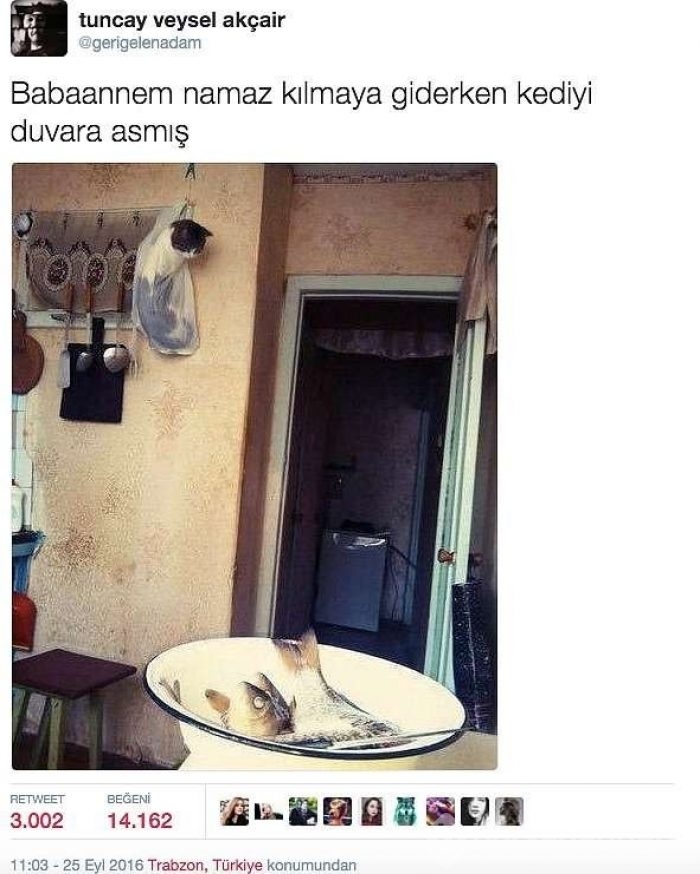 2016'nın güldüren tweetleri