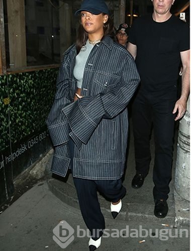 Rihanna'nın mont çılgınlığı