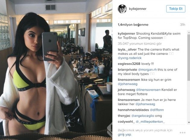 Kylie Jenner ve 2016 yılının en cesur 15 Instagram paylaşımı
