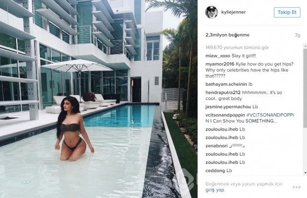 Kylie Jenner ve 2016 yılının en cesur 15 Instagram paylaşımı