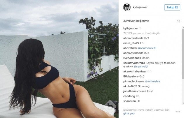 Kylie Jenner ve 2016 yılının en cesur 15 Instagram paylaşımı