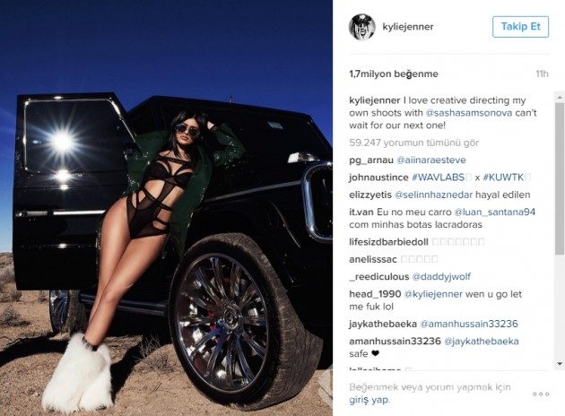 Kylie Jenner ve 2016 yılının en cesur 15 Instagram paylaşımı