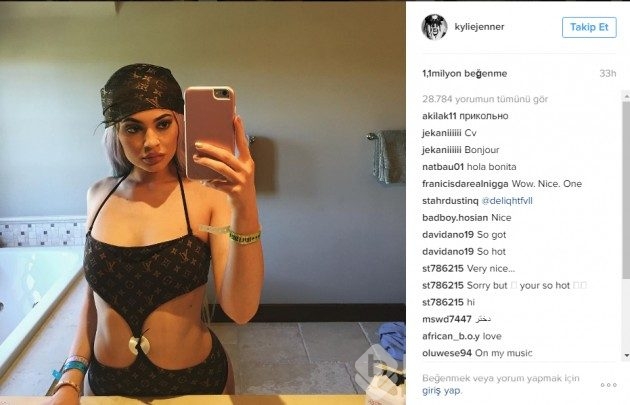 Kylie Jenner ve 2016 yılının en cesur 15 Instagram paylaşımı