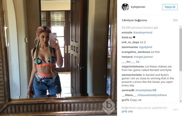 Kylie Jenner ve 2016 yılının en cesur 15 Instagram paylaşımı