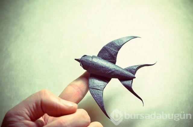 İnanılmaz origami hayvanlar