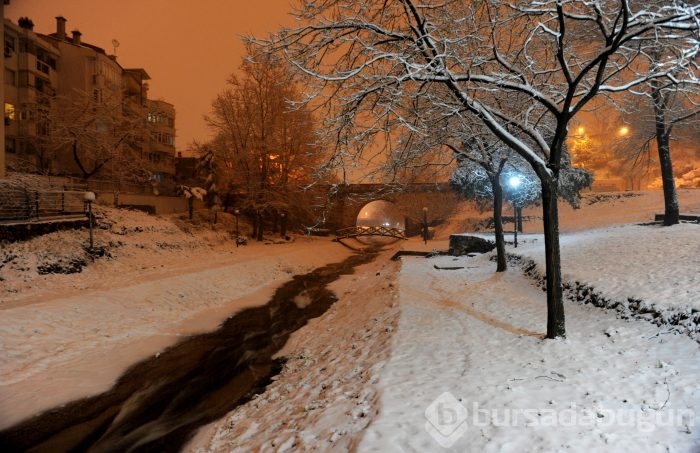 Kar Bursa'ya çok yakıştı 