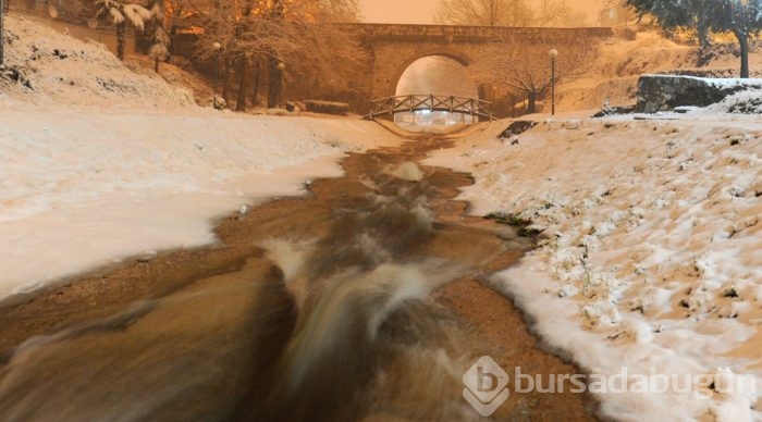 Kar Bursa'ya çok yakıştı 