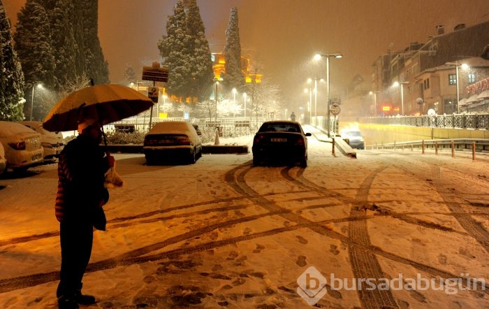Kar Bursa'ya çok yakıştı 