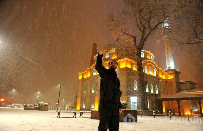 Kar Bursa'ya çok yakıştı 