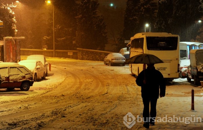 Kar Bursa'ya çok yakıştı 