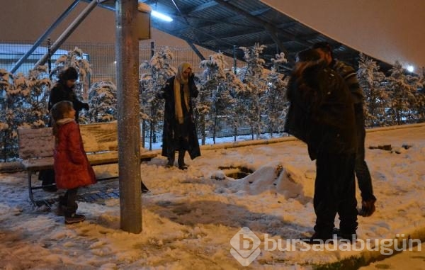 Kar Bursa'ya çok yakıştı 