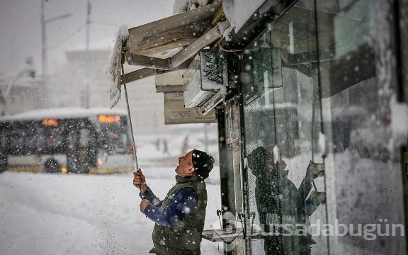 Kar Bursa'ya çok yakıştı 