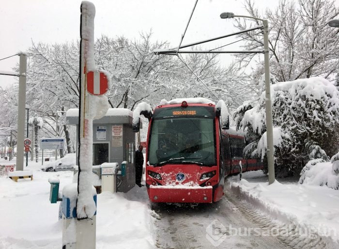 Kar Bursa'ya çok yakıştı 