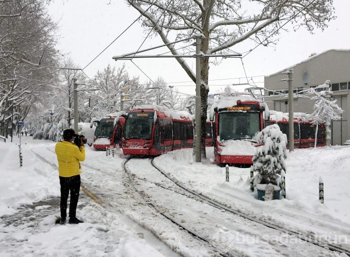 Kar Bursa'ya çok yakıştı 