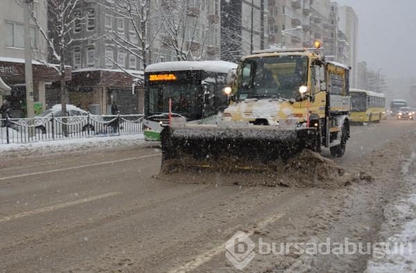 Kar Bursa'ya çok yakıştı 