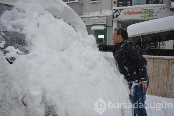 Kar Bursa'ya çok yakıştı 