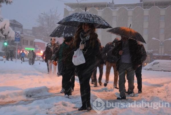 Kar Bursa'ya çok yakıştı 