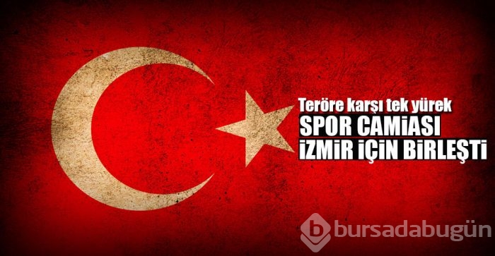 Spor camiasıdan teröre ortak tepki!