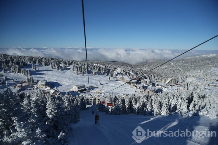 Bursa Uludağ'da Kar Manzaraları	