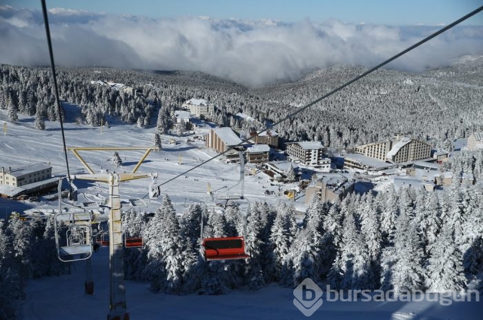 Bursa Uludağ'da Kar Manzaraları	