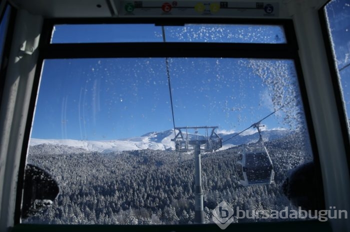 Bursa Uludağ'da Kar Manzaraları	