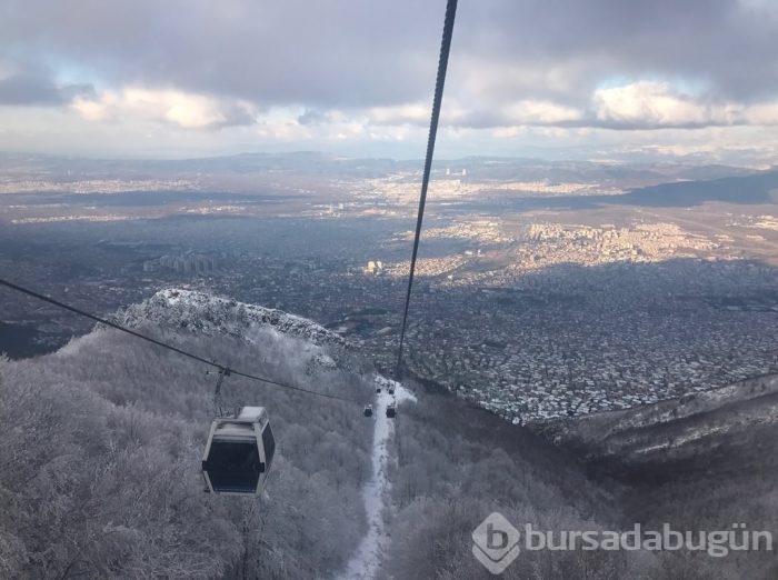 Bursa Uludağ'da Kar Manzaraları	