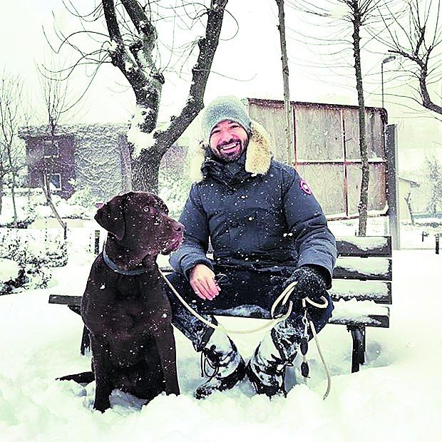 Ünlülerin kar coşkusu