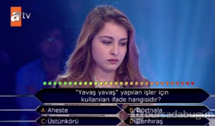 Öyle bir soruda joker kullandı ki!
