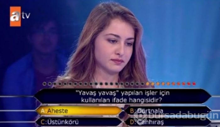 Öyle bir soruda joker kullandı ki!