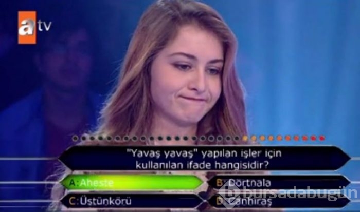 Öyle bir soruda joker kullandı ki!