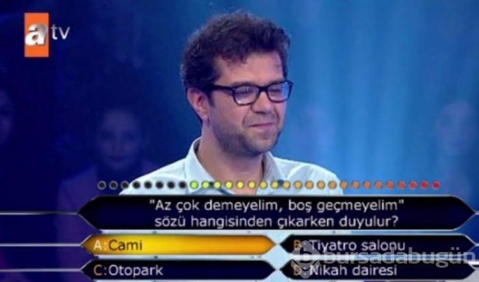 Öyle bir soruda joker kullandı ki!