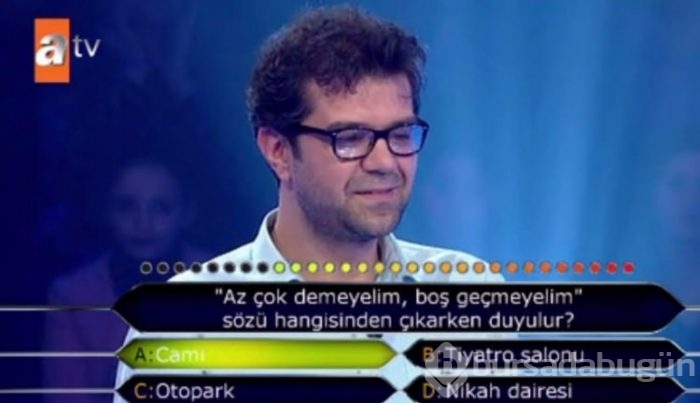 Öyle bir soruda joker kullandı ki!