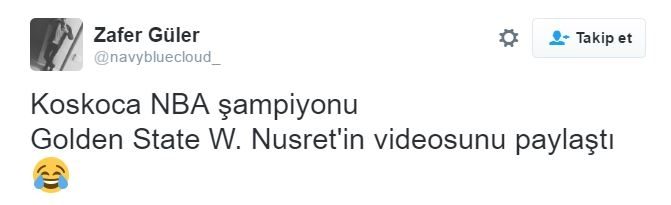 Nusret sosyal medyayı coşturdu