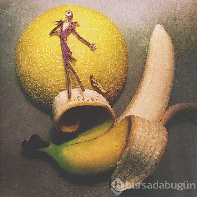 Sıradan muzlardan tuhaf sanat eserlerleri