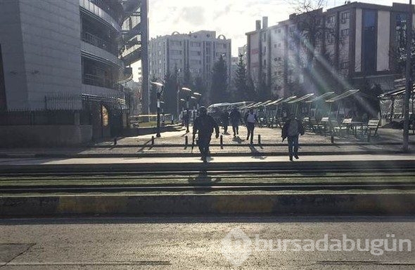 Gaziantep Emniyet Müdürlüğü önünde çatışma