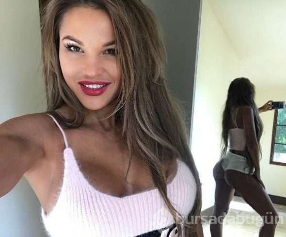 Çılgın fitness modeli sosyal medyayı sallıyor!