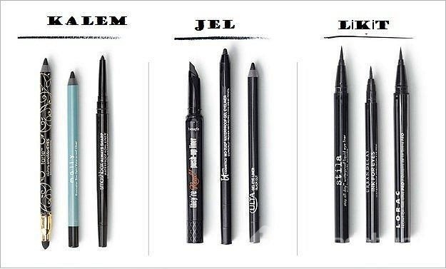 Kolay eyeliner çekmek için 22 ilginç taktik