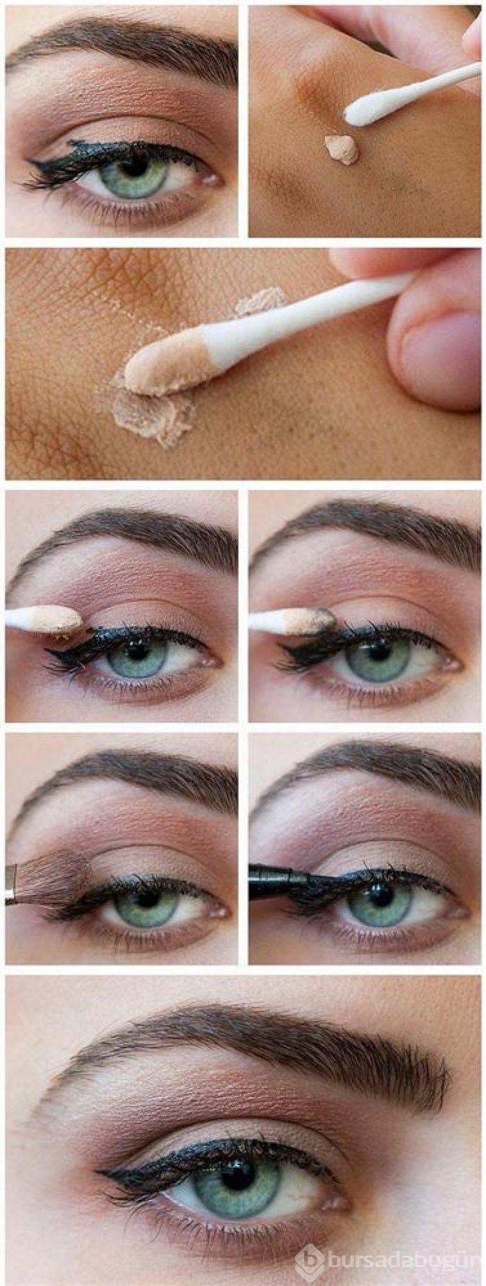 Kolay eyeliner çekmek için 22 ilginç taktik