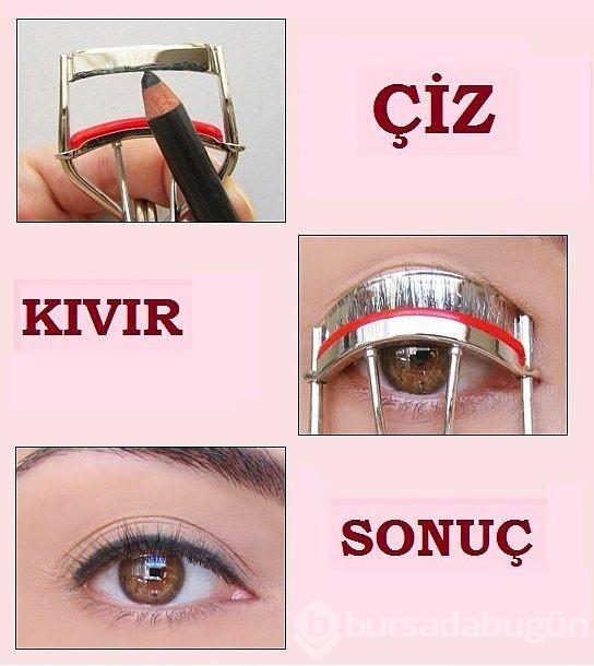 Kolay eyeliner çekmek için 22 ilginç taktik
