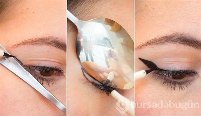 Kolay eyeliner çekmek için 22 ilginç taktik