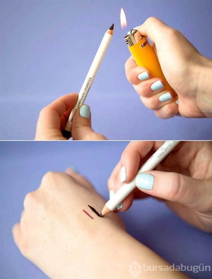Kolay eyeliner çekmek için 22 ilginç taktik