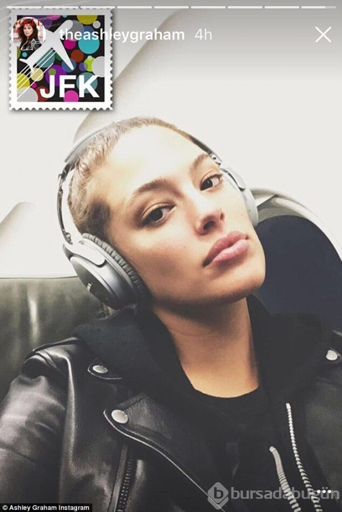 Ashley Graham, Instagram paylaşımlarıyla dikkat çekiyor