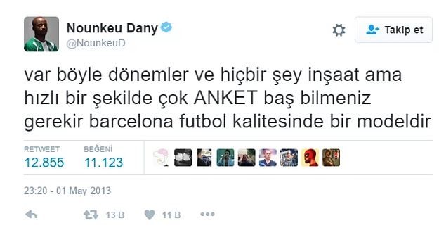 Gelmiş geçmiş en ilginç tweetler