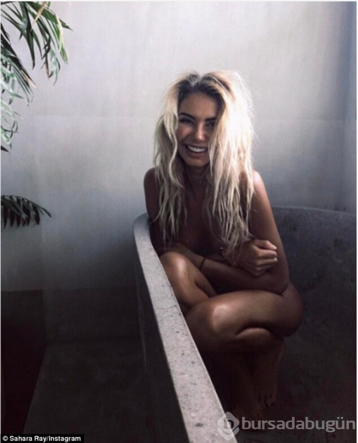 Instagram'da çıplak fotoğrafını paylaştı 'Sahara Ray'